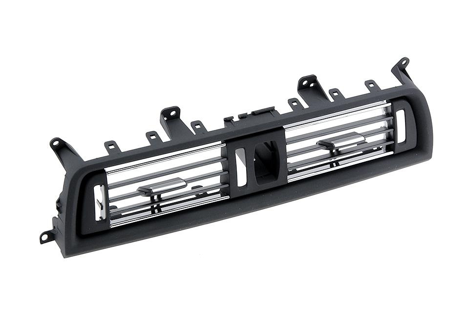 GRILA VENTILARE, BMW 5 F10/F10N/F11/F11N 2010-/CENTRAL-CHROME/