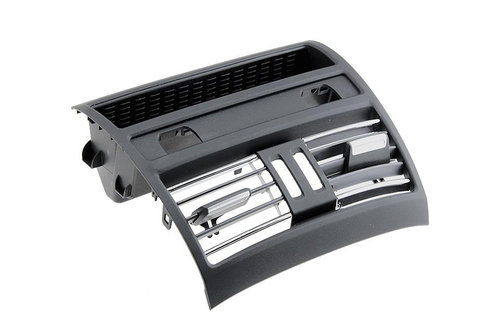 GRILA VENTILARE, BMW 5 F10/F10N/F11/F11N 2010-/CENTRAL-SPATE CHROME DLA POJAZDW Z FUNKCJ? PODGRZEWAN...