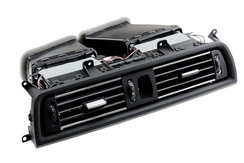 GRILA VENTILARE, BMW 5 F10/F10N/F11/F11N 2010-/CENTRAL-COMPLETE CHROME/