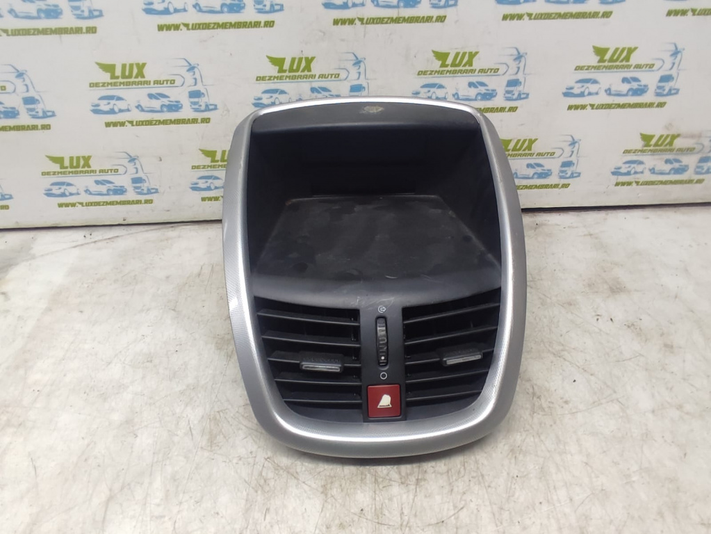 Grila ventilatie bord 9650068177 Peugeot 207 [2006 - 2009] 1.6 hdi 9H01