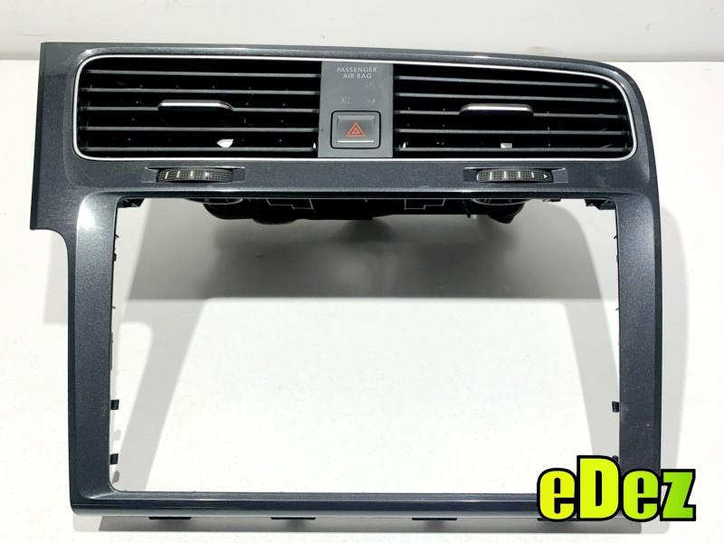 Grila ventilatie bord centrala Volkswagen Golf 7 facelift (2017-2020) 5G1819728AE