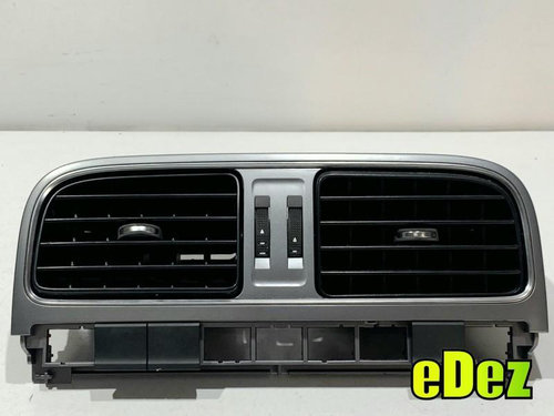 Grila ventilatie bord centrala Volkswagen Polo 5 facelift (2014-2017) 6RF819728