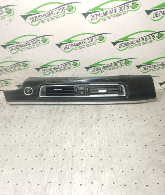 Grila ventilatie bord centru 9192355-09 BMW Seria 7 F01/F02 [2008 - 2012] Sedan 730d AT (245 hp)