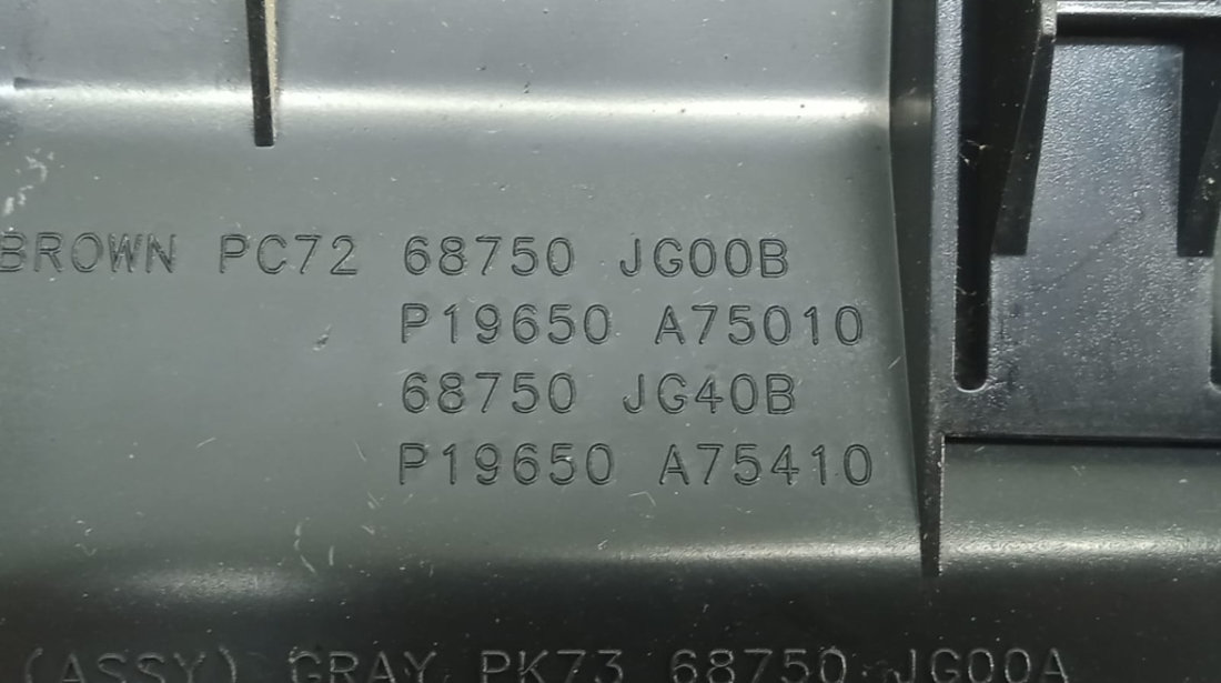 Grila ventilatie bord P19650A75010 Nissan X-Trail T31 [2007 - 2011]