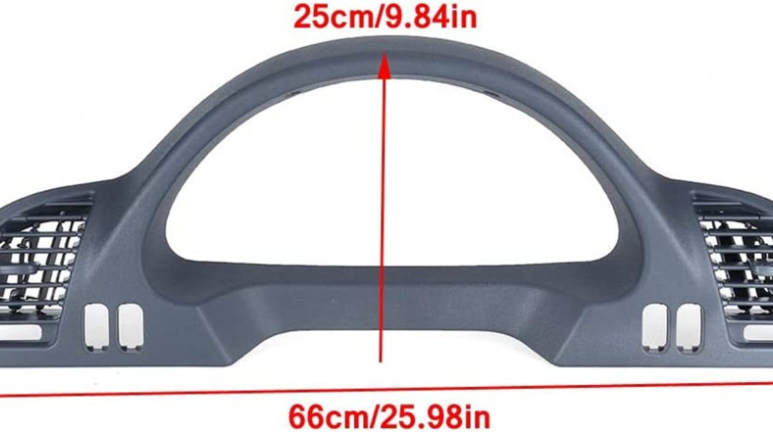 Grila Ventilatie Consola Centrala Sofer Compatibil Mercedes-Benz Sprinter 1 1995-2006 EZC-ME-009