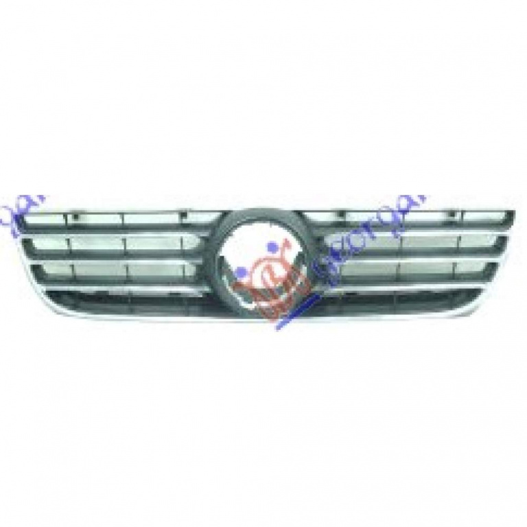 Grila - Vw Cross Polo 2005 , 6q0853653e
