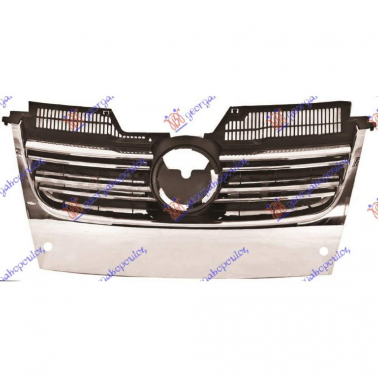 Grila - Vw Golf V Variant 2007 , 1k5853761a2z