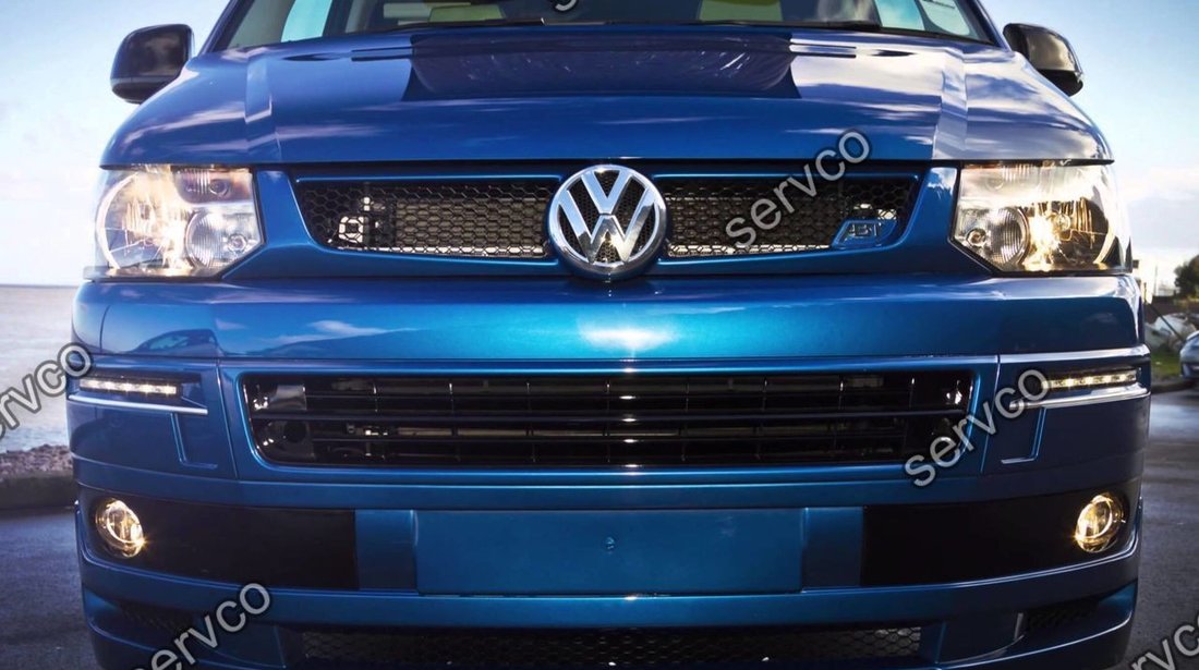 Grila VW T5 Transporter Caravelle Multivan Facelift 2010-2015 v4