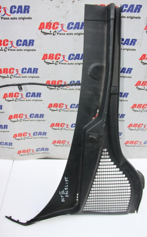 Grilaj stergator dreapta  Skoda Octavia 3 facelift 2017-2019 5E1819416B