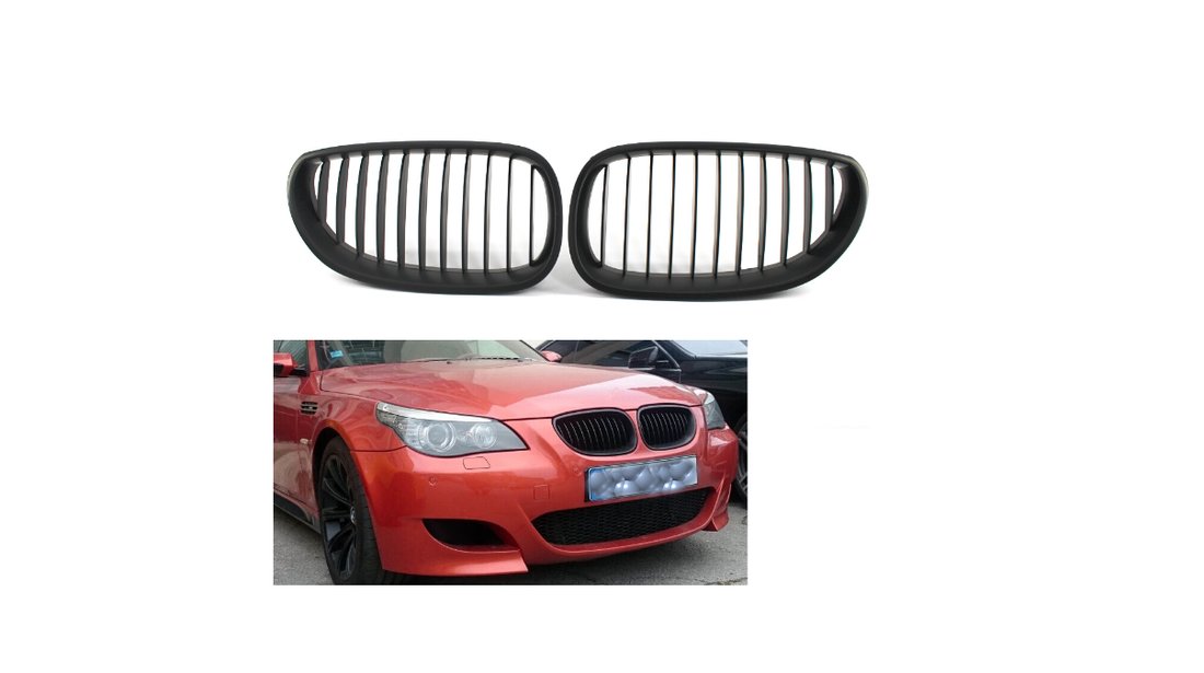 Grile aerisire radiator / capota BMW E60 E61 seria 5(2003-2009) M Look