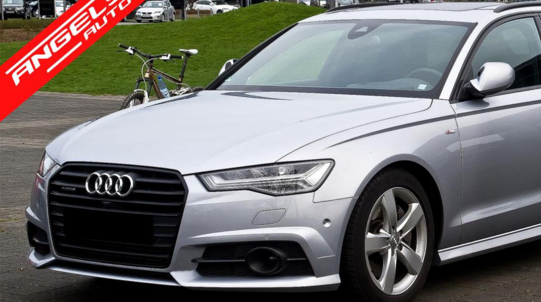 Grile AUDI A6 C7 4G S Line Facelift (2015-2018) Negru