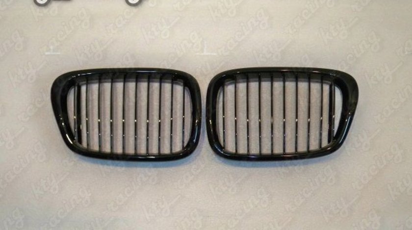 GRILE BMW E39 SERIA 5 97-04 NEGRU LUCIOS BE39G