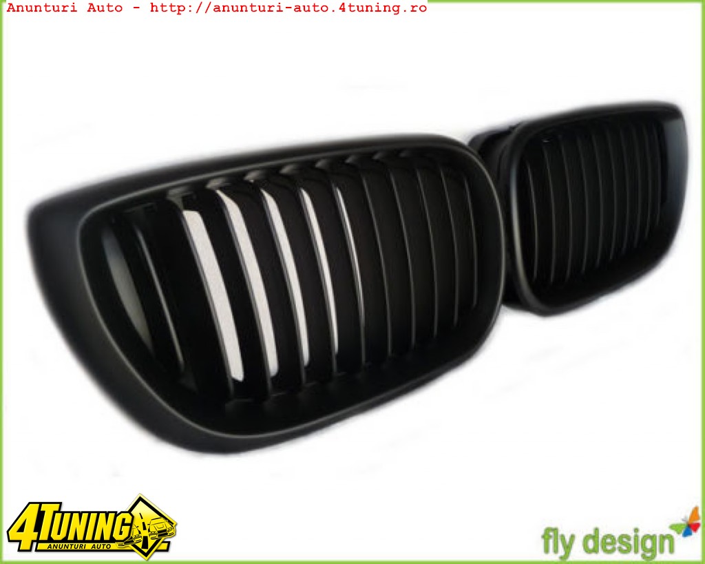 GRILE Bmw E46 2001 2005 Limo M3 Negre Negru Mat