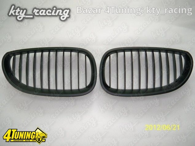 GRILE BMW E60 SERIA 5 LCI SI NON-LCI 2004-2010 NEGRU MAT BE60M