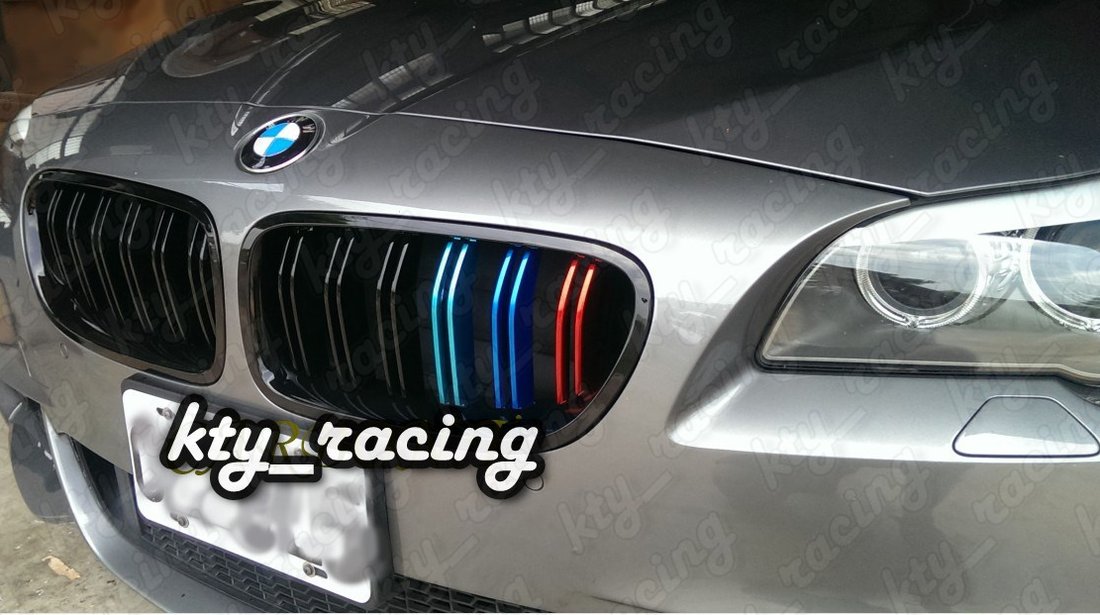 GRILE BMW F10 SERIA 5  M5 LOOK DUBLE SI PERFORMANCE