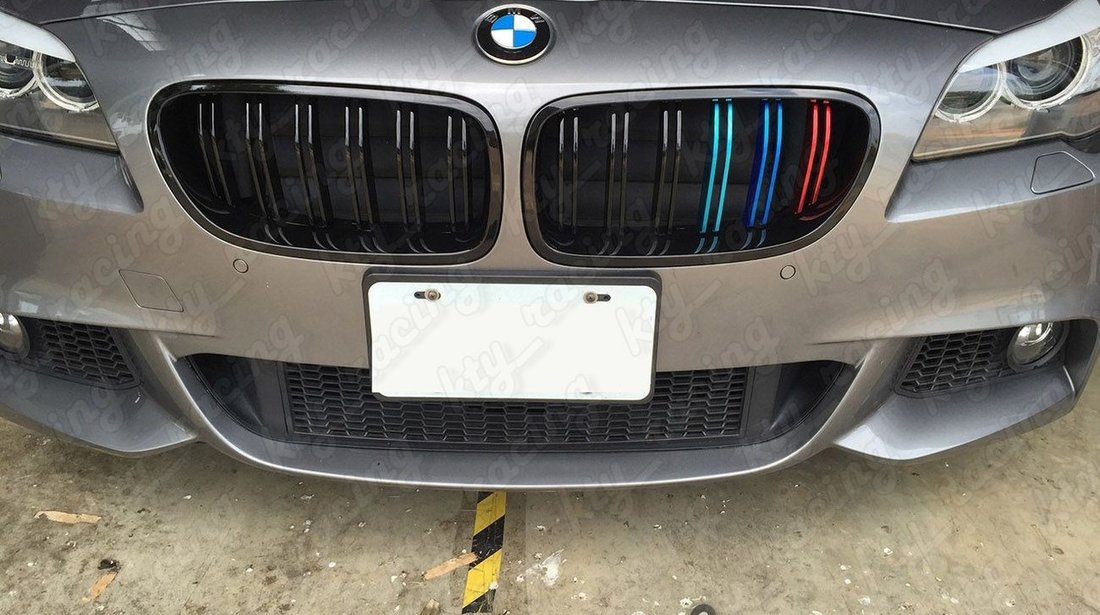 GRILE BMW F10 SERIA 5  M5 LOOK DUBLE SI PERFORMANCE