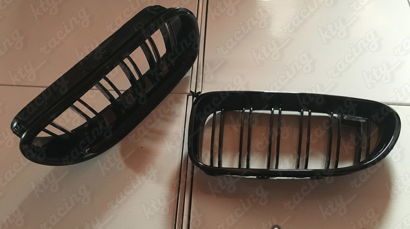 GRILE BMW F12 Cabrio Seria 6 M6 Negru Lucios