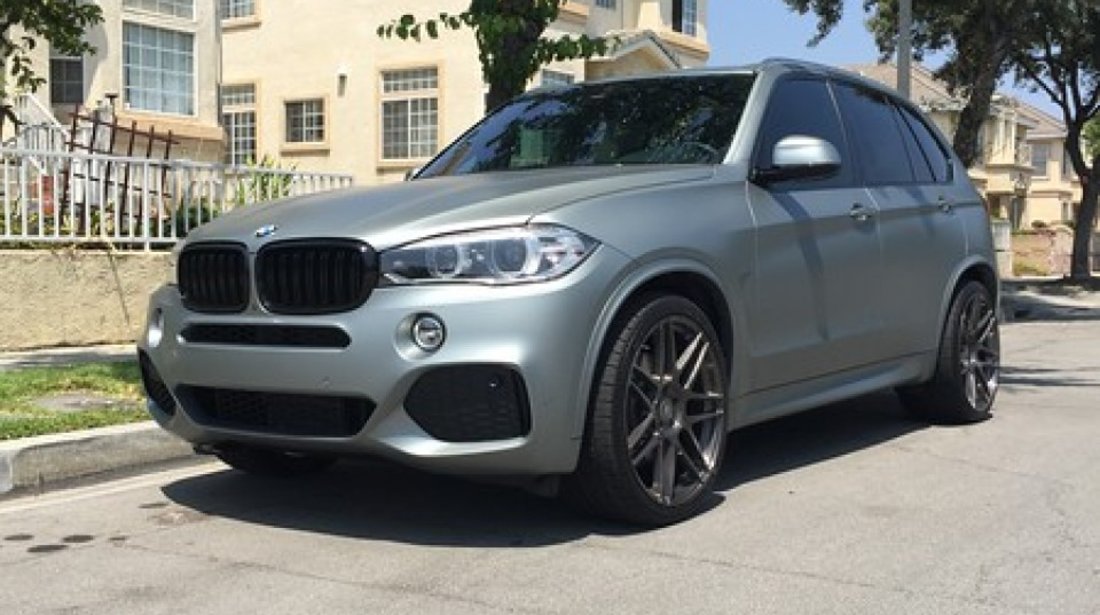 Grile BMW F15 F16 X5 X6 M Look Duble 2014 2015 2016 2017 2018