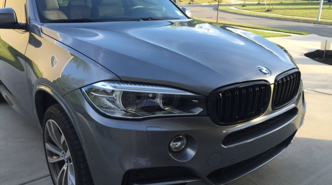 Grile BMW F15 F16 X5 X6 M Look Duble 2014+