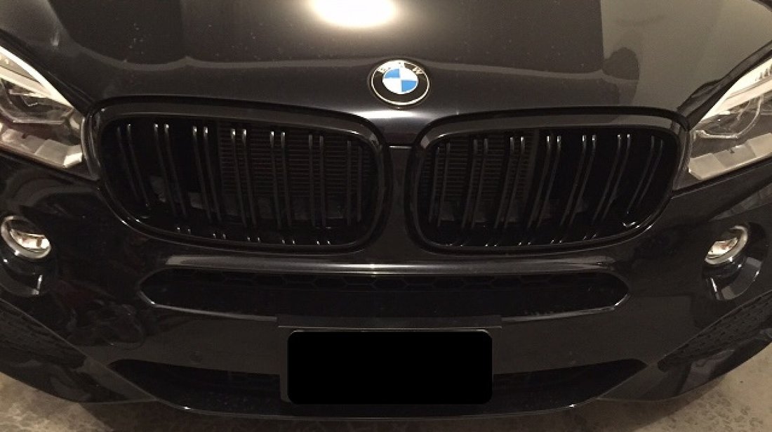 Grile BMW F15 F16 X5 X6 M Look Duble 2014+