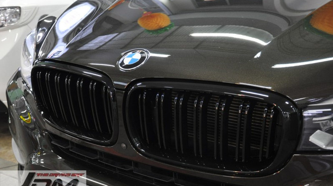 Grile BMW F15 F16 X5 X6 M Look Duble 2014+