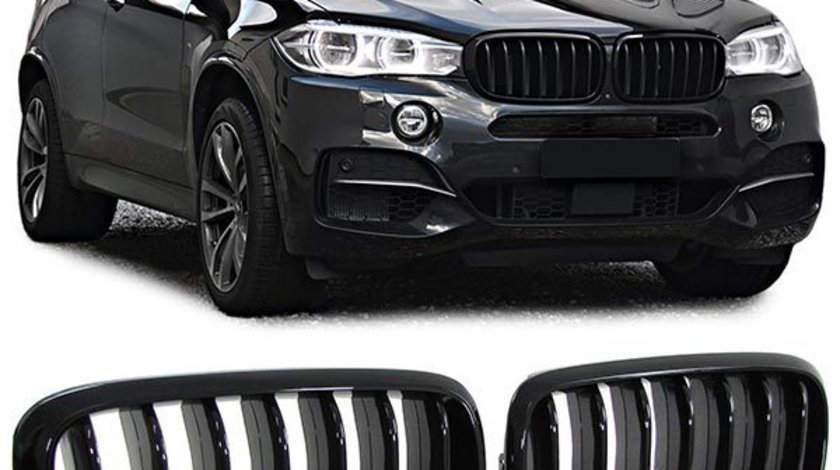 GRILE BMW F15 X5 F16 X6 M NEGRE