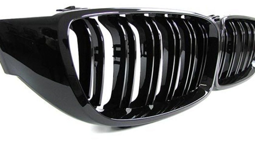 Grile BMW F32 F33 F36 F82 F83 Coupe Cabrio Gran Coupe M4 negru lucios seria 4