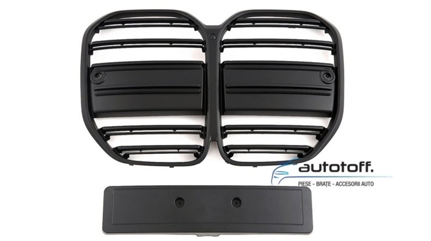 Grile BMW G22 G23 Seria 4 (2020+) Negru mat Design