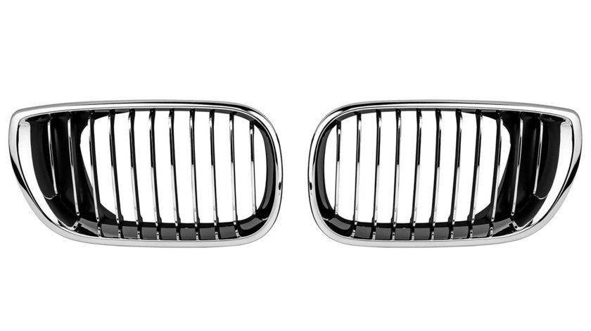 Grile BMW Seria 3 E46 (01-05) Negru Crom