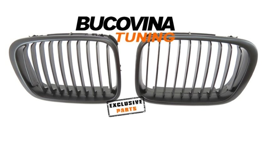 GRILE BMW SERIA 3 E46 (1998-2001) NEGRU MAT