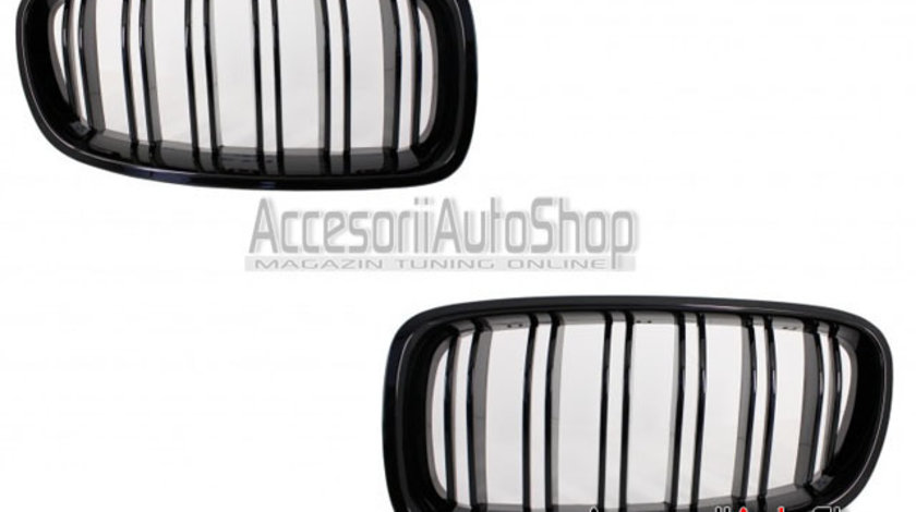Grile Bmw Seria 5 F10 M5 STYLE - BLACK GLOSS