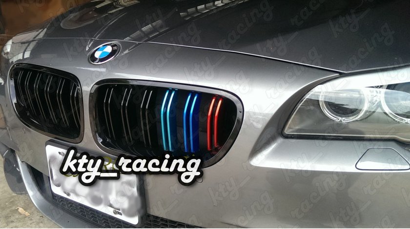 GRILE BMW SERIA 5 F11 NEW M5 M LOOK NEGRU  ///M COLOUR