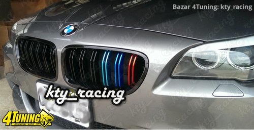 GRILE BMW SERIA 5 F11 NEW M5 M LOOK NEGRU ///M COLOUR