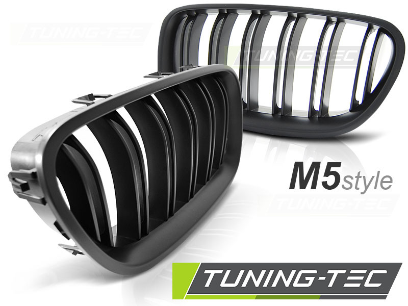 GRILE BMW SERIA 5 F11 NEW M5 M LOOK NEGRU MAT