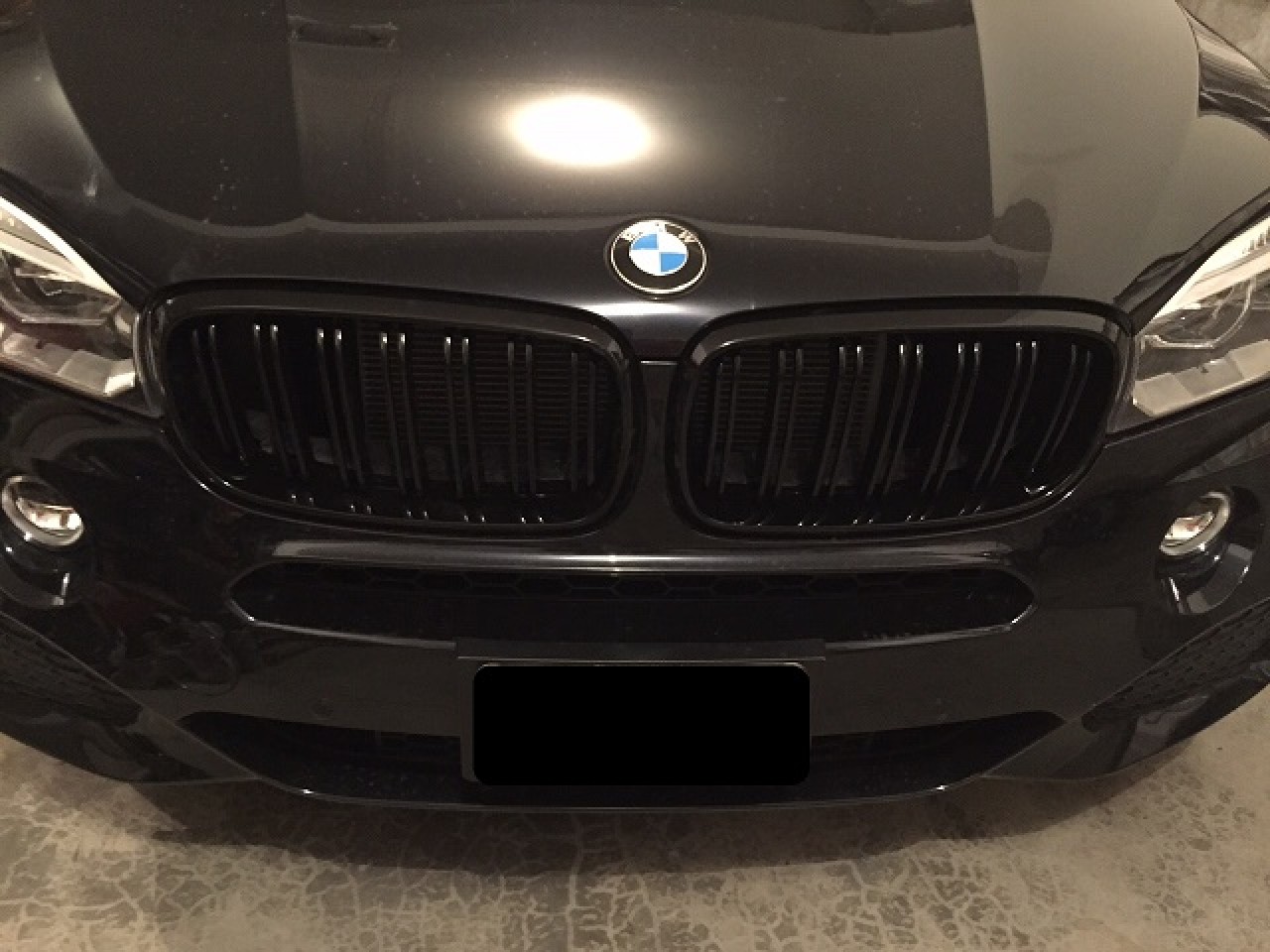 Grile BMW  X5 X6 F15 F16 M Look Duble 2014+