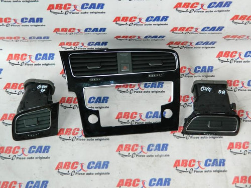 Grile bord aer Volkswagen Golf 7 facelift 2017-2020