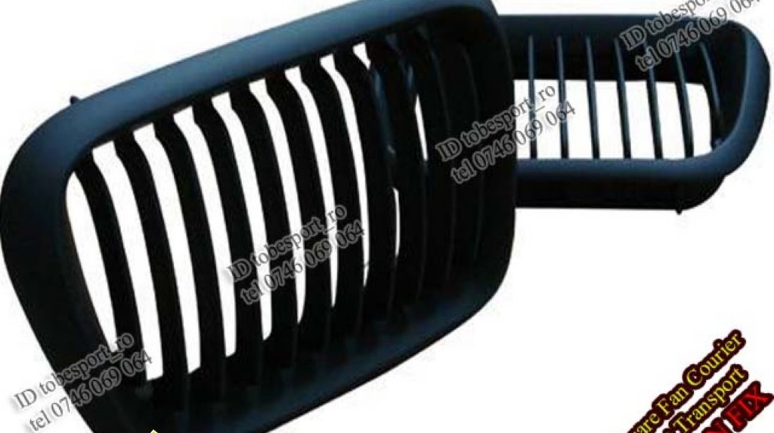 Grile Capota BMW E36 1992 1997 Negru Mat