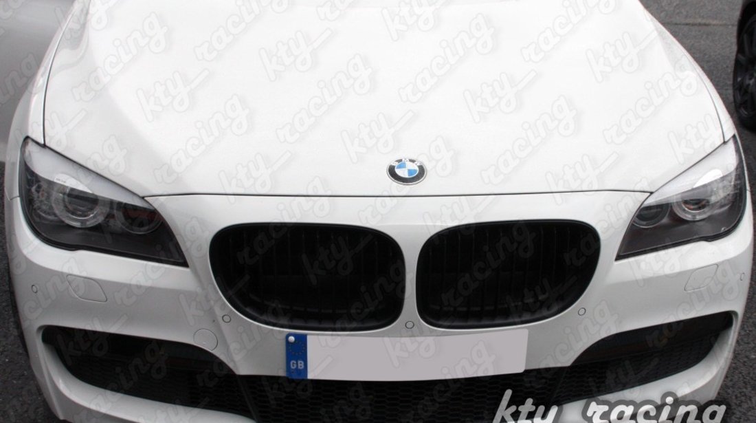 GRILE CAPOTA BMW F02 SERIA 7 LONG (2008-2013) NEGRU MAT ⭐⭐⭐⭐⭐