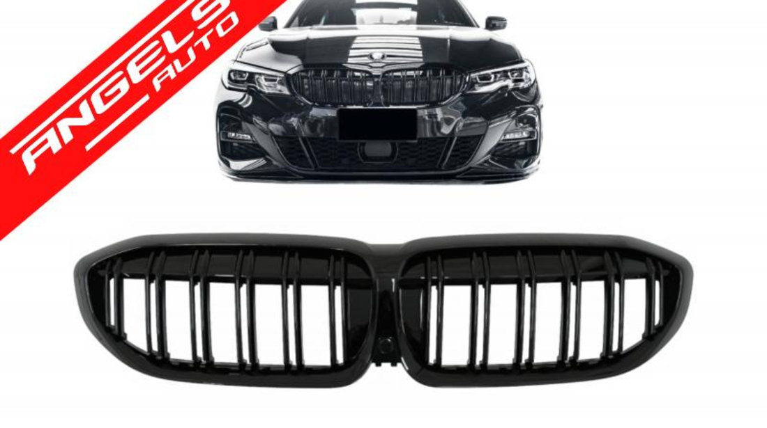 Grile centrale BMW Seria 3 G20 G21 2019-up Negru Lucios M Design