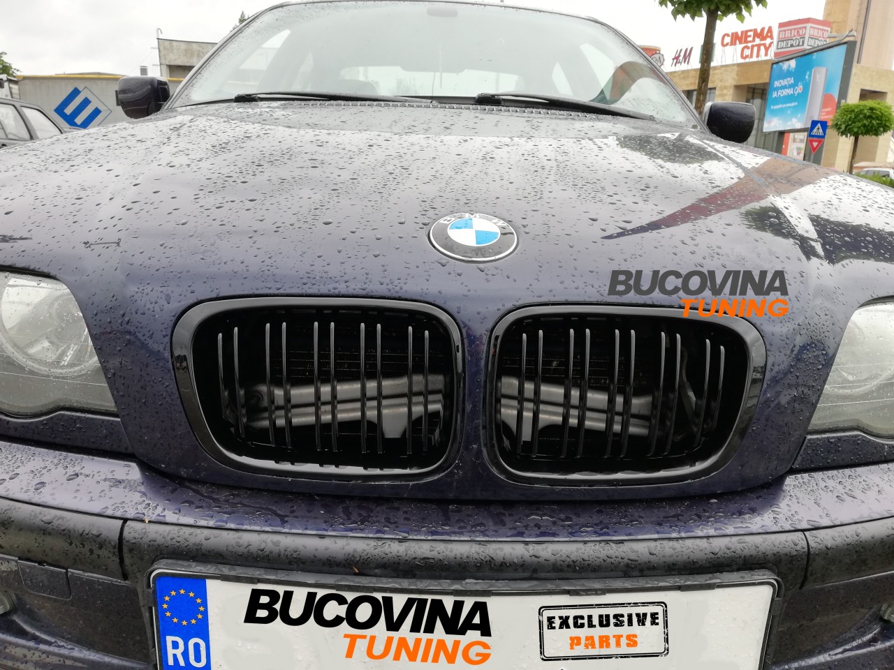 GRILE DUBLE BMW E46 SERIA 3 (1998-2001)