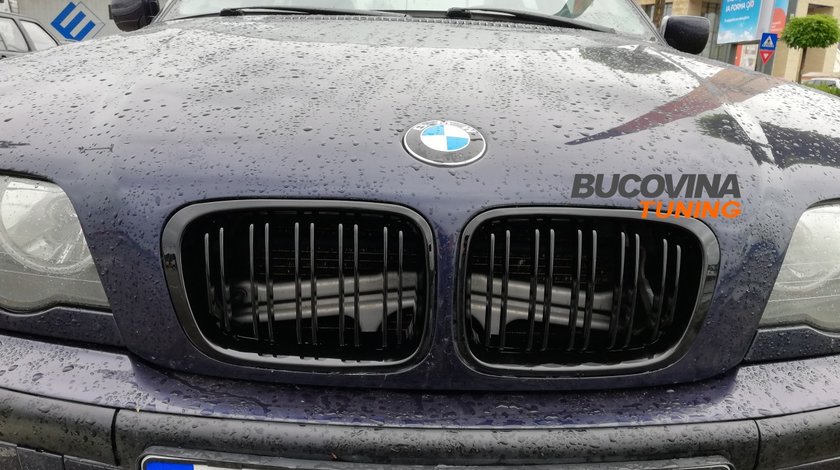 GRILE DUBLE BMW E46 SERIA 3 (1998-2001)
