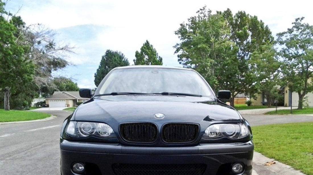 GRILE DUBLE BMW E46 SERIA 3 FACELIFT (2001-2004)