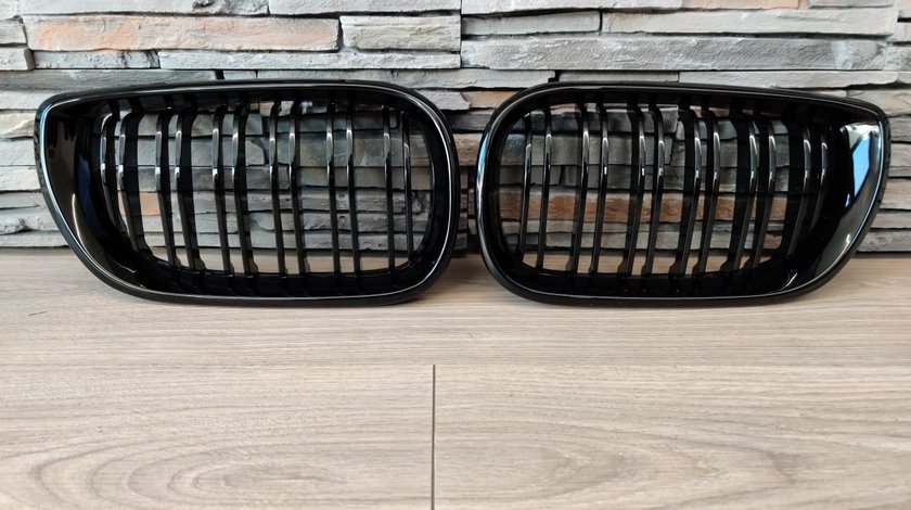 GRILE DUBLE BMW E46 SERIA 3 FACELIFT (2001-2004)