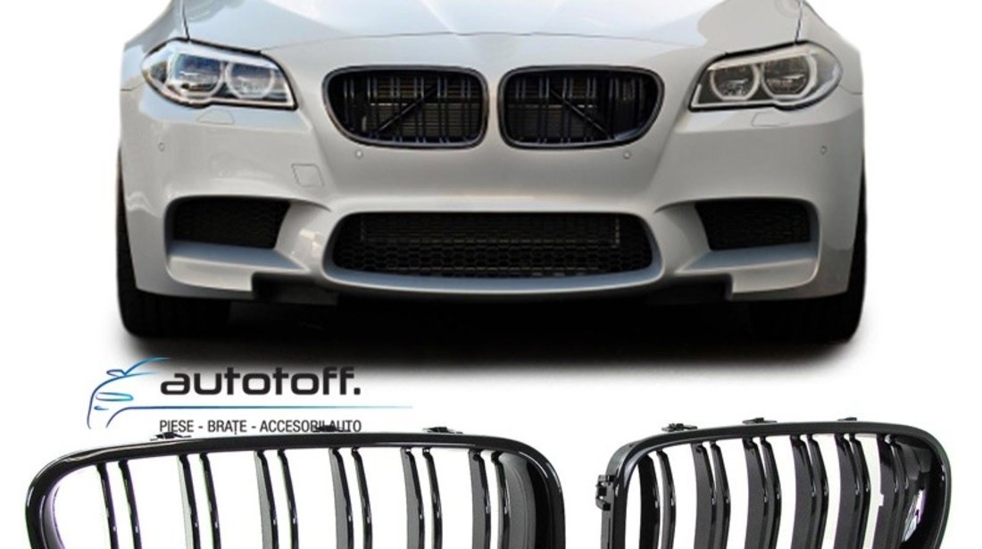 Grile duble BMW F10 F11 Seria 5 (11-17) model M5