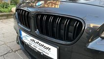 Grile duble BMW F10 F11 Seria 5 (11-17) negru luci...