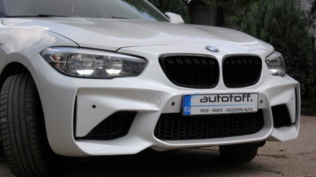 Grile duble BMW F20 F21 Facelift Seria 1 (2015+) negru lucios