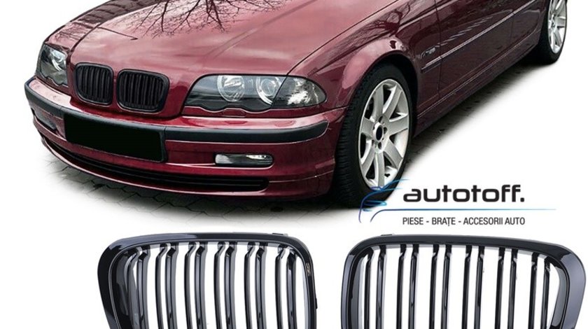 Grile duble BMW Seria 3 E46 (98-01) M3 Design