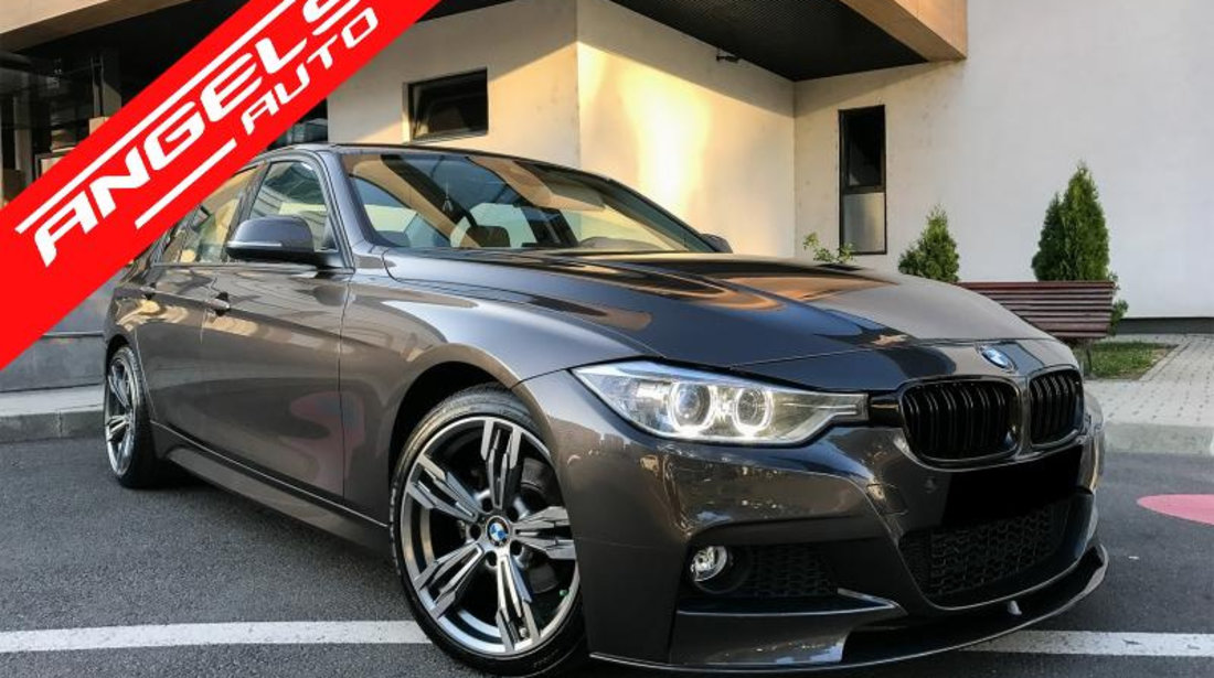 Grile Duble BMW Seria 3 F30 F31 (2011-up) M Look Piano Black