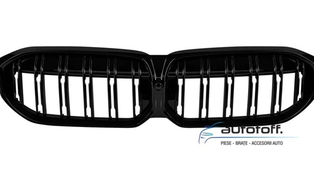 Grile duble BMW Seria 3 G20 G21 Facelift (2022+) Black Design