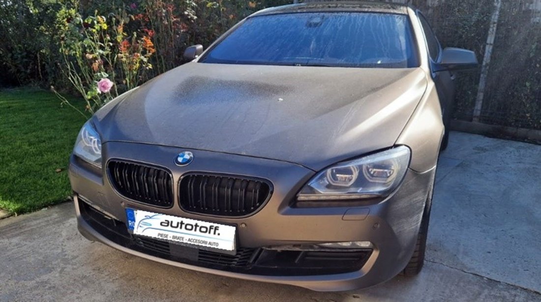 Grile duble BMW Seria 6 F06 F12 F13 (2012+) Negru lucios